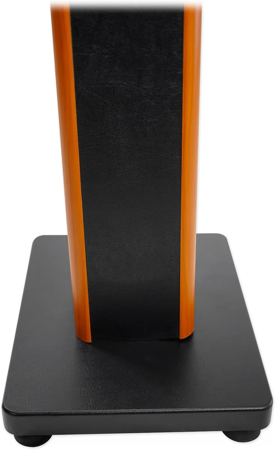 Pair RHTSC 36-Inch Bookshelf Speaker Stands, Surround Sound, 60 Lbs Capacity, Wood Construction, Isolation Pads, Spikes, Sand-Fillable, for Home Theater and Studio Audio